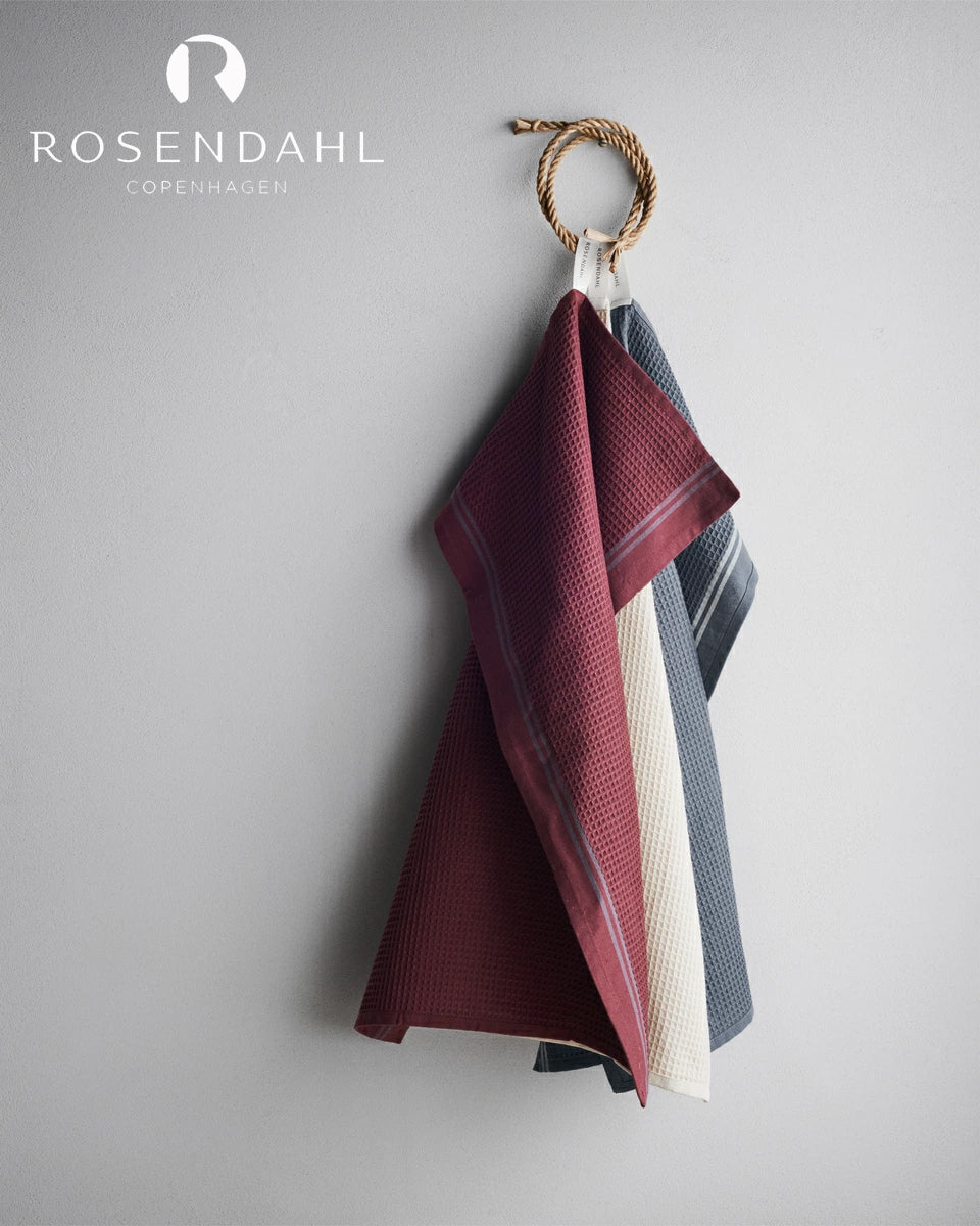 ROSENDAHL COPENHAGEN ローゼンダール コペンハーゲン Textiles Alpha ティータオル(バーガンディ)