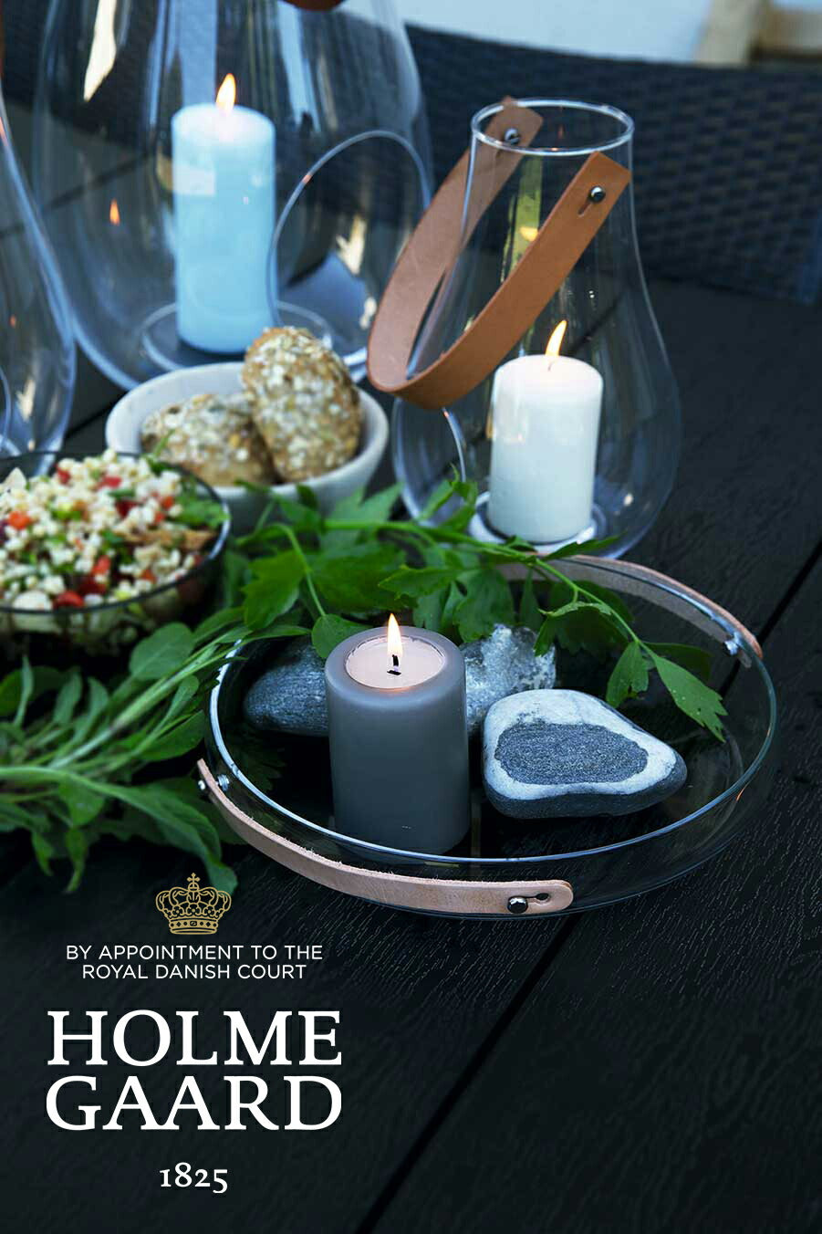 HOLMEGAARD ホルムガード デザインウィズライト ランタン クリア (S)