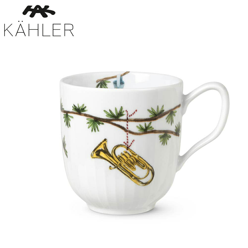 KAHLER ケーラー ハンマースmodann ホイ クリスマス マグ