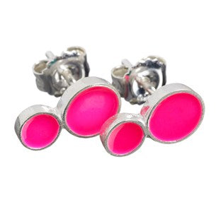 Scherning シェアニング COLOURING カラーリング <ピンピアス ダブル> カラー:ネオンピンク CR-1104-PK <Scherning>