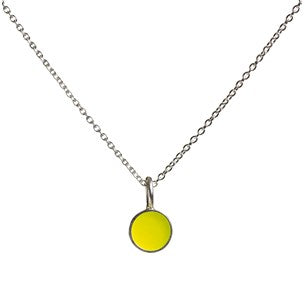 Scherning シェアニング COLOURING カラーリング <ネックレス 42cm> カラー:ネオンイエロー CR-2401-YE <Scherning>