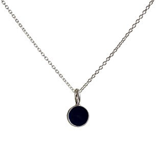 Scherning シェアニング COLOURING カラーリング <ネックレス 42cm> カラー:ネイビー CR-2401-NV <Scherning>