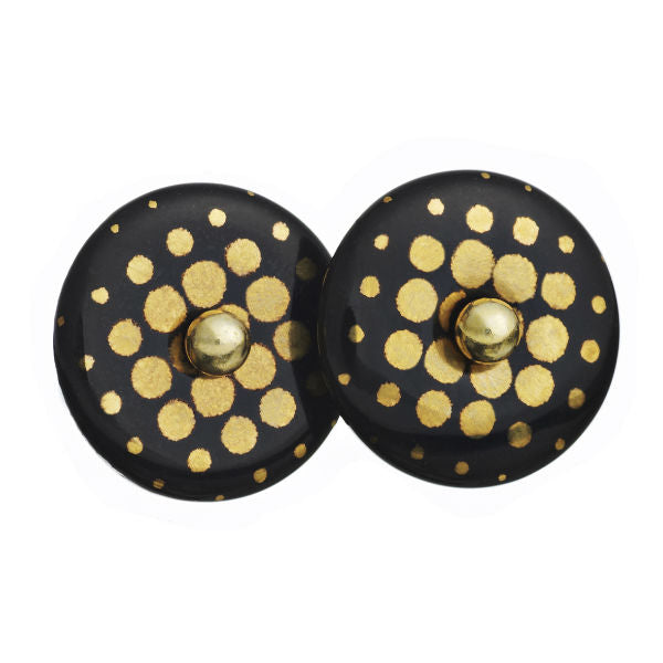 Scherning シェアニング PIXL <スタッドピアス> カラー:ゴールド/ブラック PI-1101F <Scherning> ピアス レディースジュエリー・アクセサリー