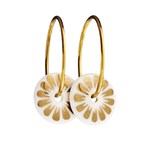 Scherning シェアニング BLOOM ブルーム <リングピアス シングル> カラー:ゴールド BM-1303F-GD<Scherning>