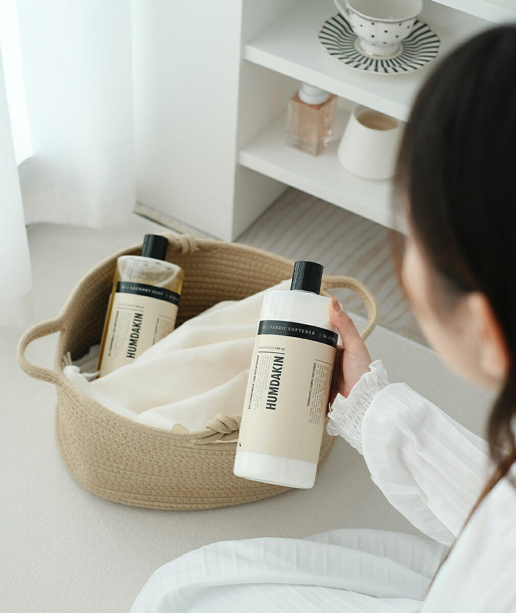 HUMDAKIN(ハムダキン)ファブリック ソフナー 02 コットンシード&ワイルドローズ 1000ml 柔軟剤 衣類用柔軟仕上げ剤 NO.376