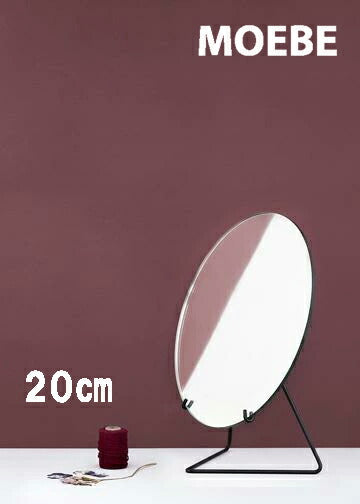 MOEBE STAND MIRROR 20cm Black ブラック