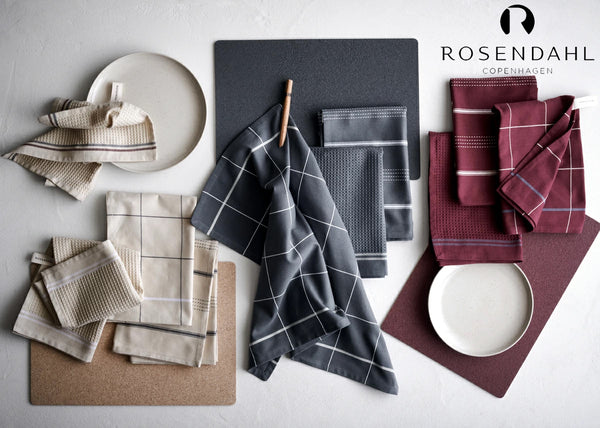 ROSENDAHL COPENHAGEN ローゼンダール コペンハーゲン Textiles Beta ティータオル(バーガンディ)