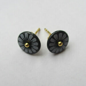 Scherning シェアニング BLACK FLOWER ブラックフラワー ＜ピンピアス＞ BL-1101-003 ＜Scherning＞